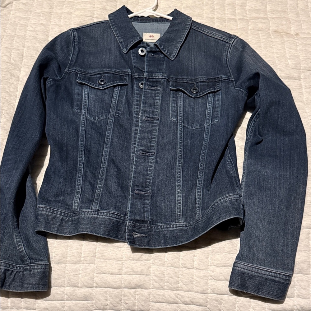 AG Adriano Goldschmied Dark Indigo Denim Jacket